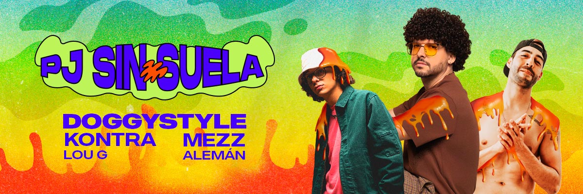 DJ SIN SUELA, DOGGYSTYLE, KONTRA MEZZ, LOU G, ALEMN