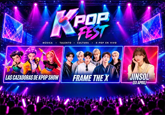 JINSOL, FRAME THE X Y LAS CAZADORAS DE KPOP SHOW