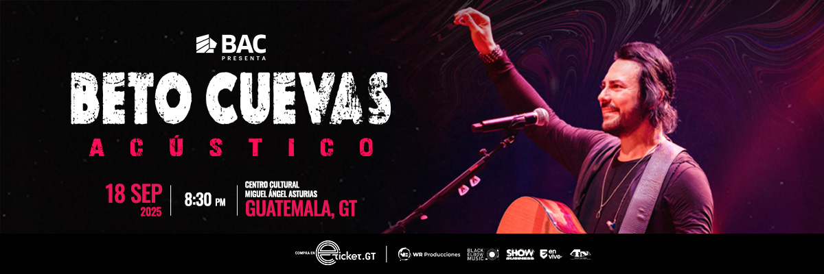 BETO CUEVAS ACUSTICO
