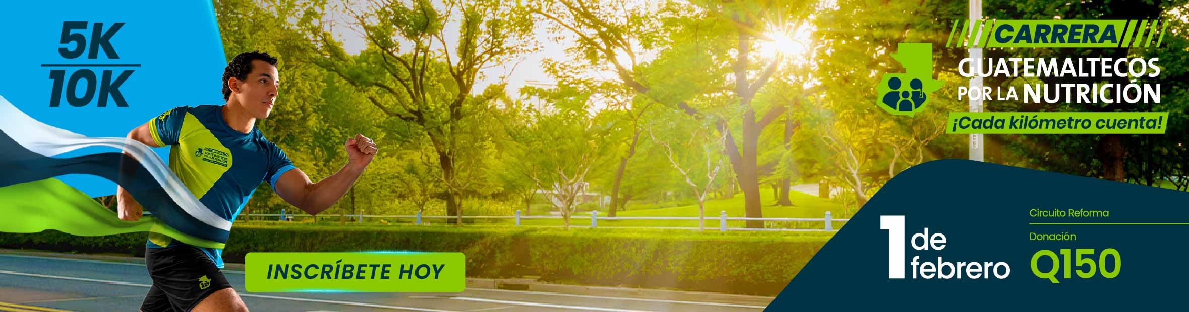 CARRERA 5K Y 10K GUATEMALTECOS POR LA NUTRICIN