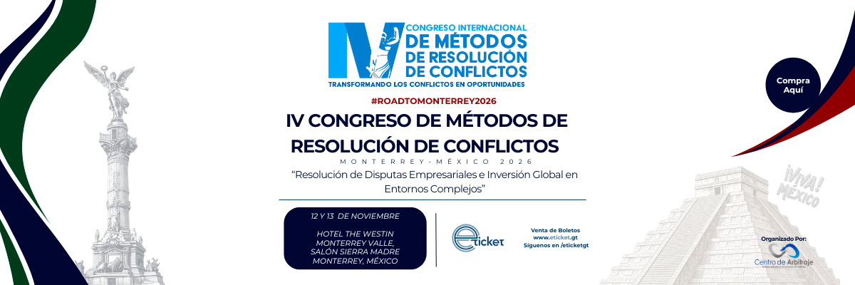 VIRTUAL - IV CONGRESO INTERNACIONAL DE M�TODOS DE RESOLUCI�N DE CONFLICTOS