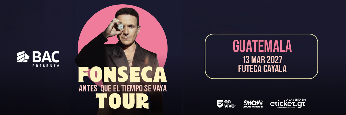 FONSECA - ANTES QUE EL TIEMPO SE VAYA TOUR