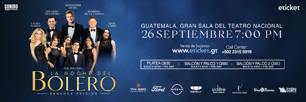 ALEXANDER ACHA, LAURA FLORES, EDUARDO VILLATORO, RODRIGO DE LA CADENA, LOS MIRANDA, Y DANI LABBE